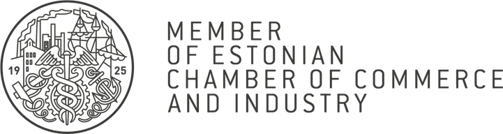 Member of the Estonian Chamber of Commerce and Industry